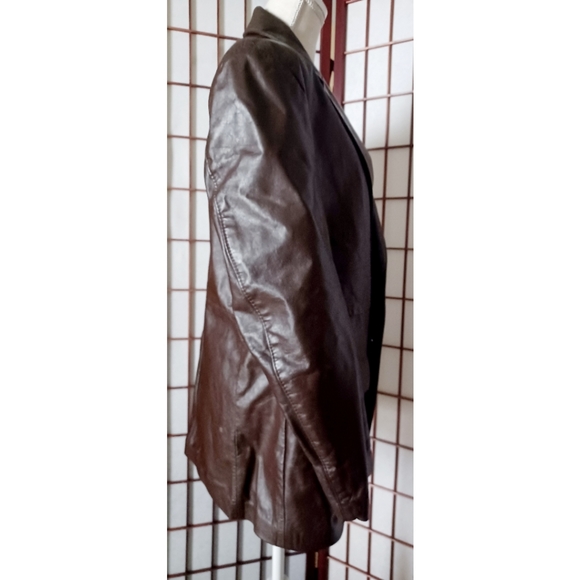 Ralph Edwards Men's Vintage Brown Leather Sports Jacket - Picture 3 of 16